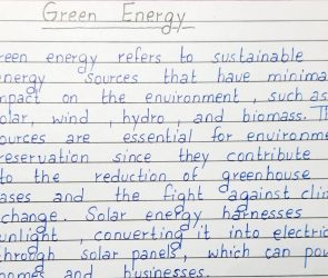 green energy articles