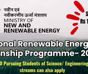 renewable energy internships